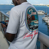 KEEP IT BRIEF WHITE TEE