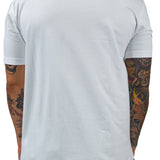 ALPHA WOLF CHENILLE WHITE TEE