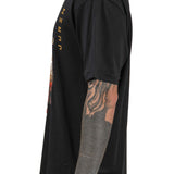 Closed Mouth Black Tee