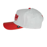 Pebble Leather Trucker White
