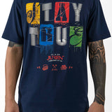 Stay True Navy Tee