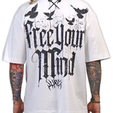 Free Your Mind White T-Shirt