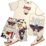 Juren Empire T-Shirt, and AOP Shorts Combo (Shoes Not Included)