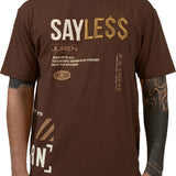 Say Le$$ Chocolate Tee