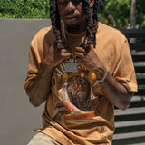 JUREN DON’T GAIN THE WORLD VINTAGE TOBACCO TEE