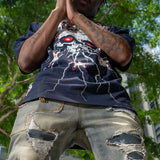Star Of Life Navy Tee