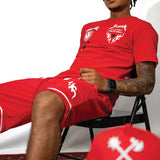 BLOCKING LTR RED SHORTS