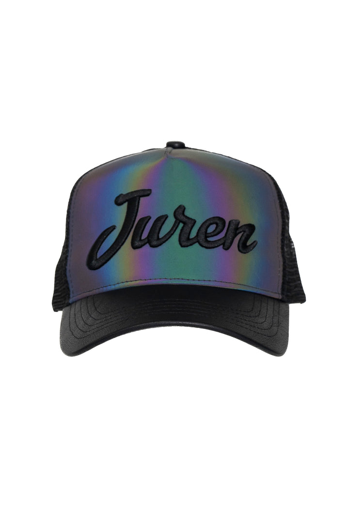 JUREN THE GOAT HOLOGRAPHIC TRUCKER CAP