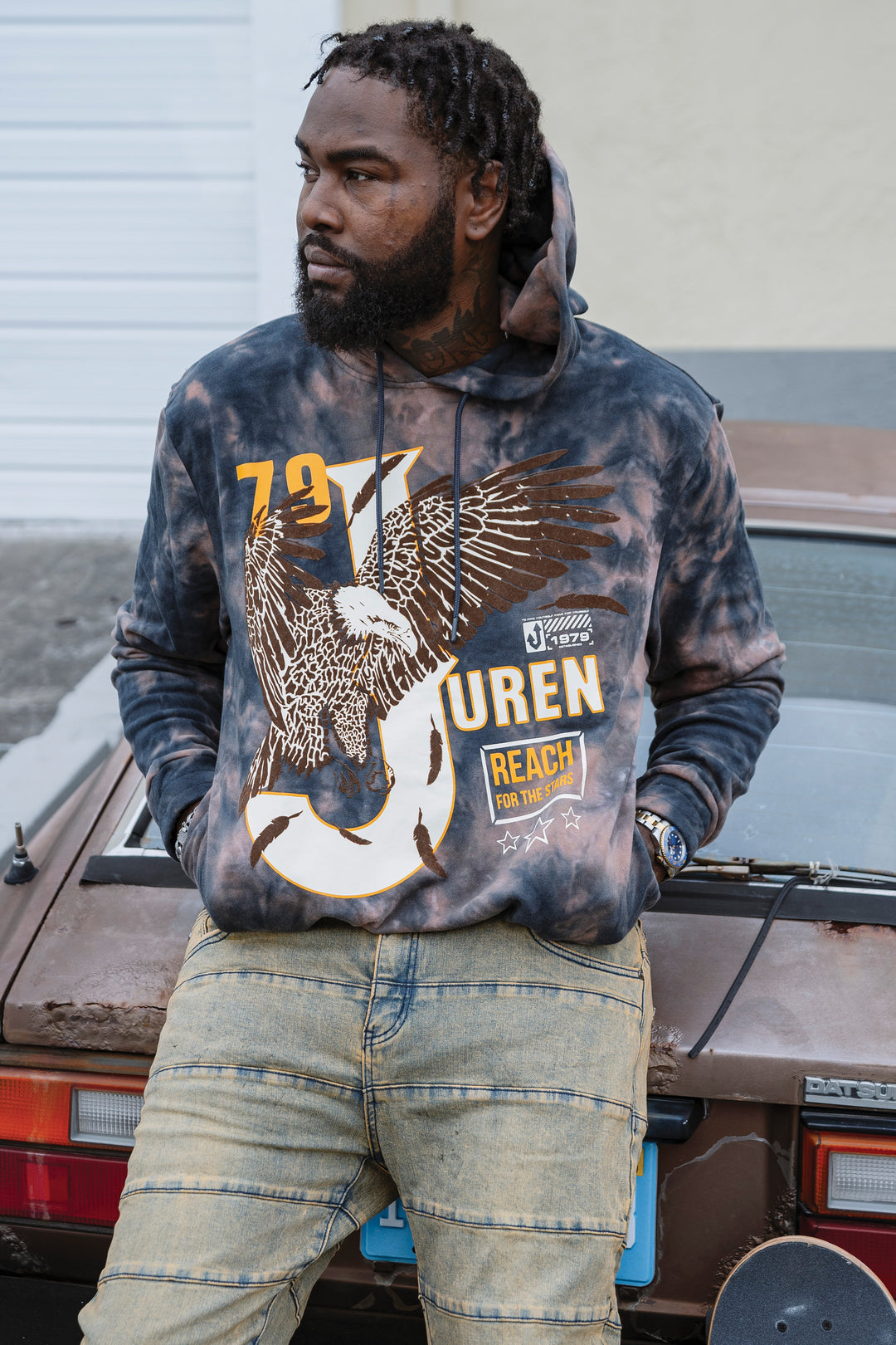 Reach For the Stars Wheat Hoodie