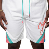 JUREN EPIC RETREAT COLORBLOCK KNIT SHORTS