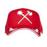 JUREN BLOCKING LTR RED TRUCKER