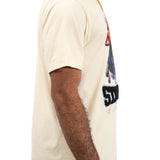 STRONGER TOGETHER EMBROIDERED CREAM TEE