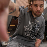 World Owes You Gray Wash Tee