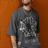 World Owes You Gray Wash Tee