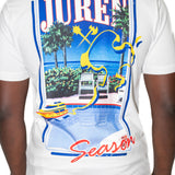 GRINDING EVERY SEASON WHITE TEE