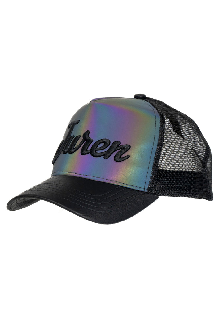 JUREN THE GOAT HOLOGRAPHIC TRUCKER CAP