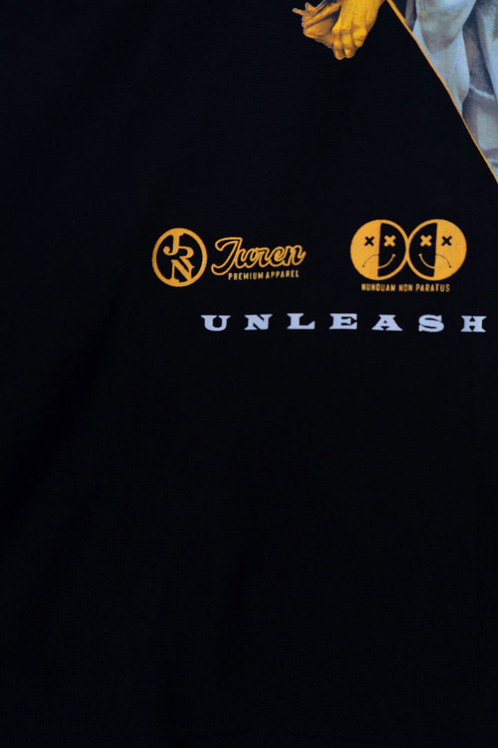 Unleash The Beast Black Tee