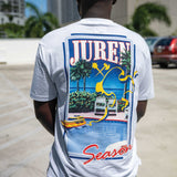 GRINDING EVERY SEASON WHITE TEE
