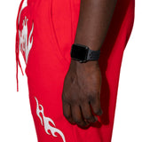 BLOCKING LTR RED SHORTS