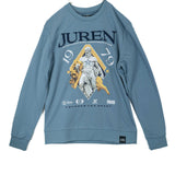 Unleash The Beast Denim Blue Crewneck
