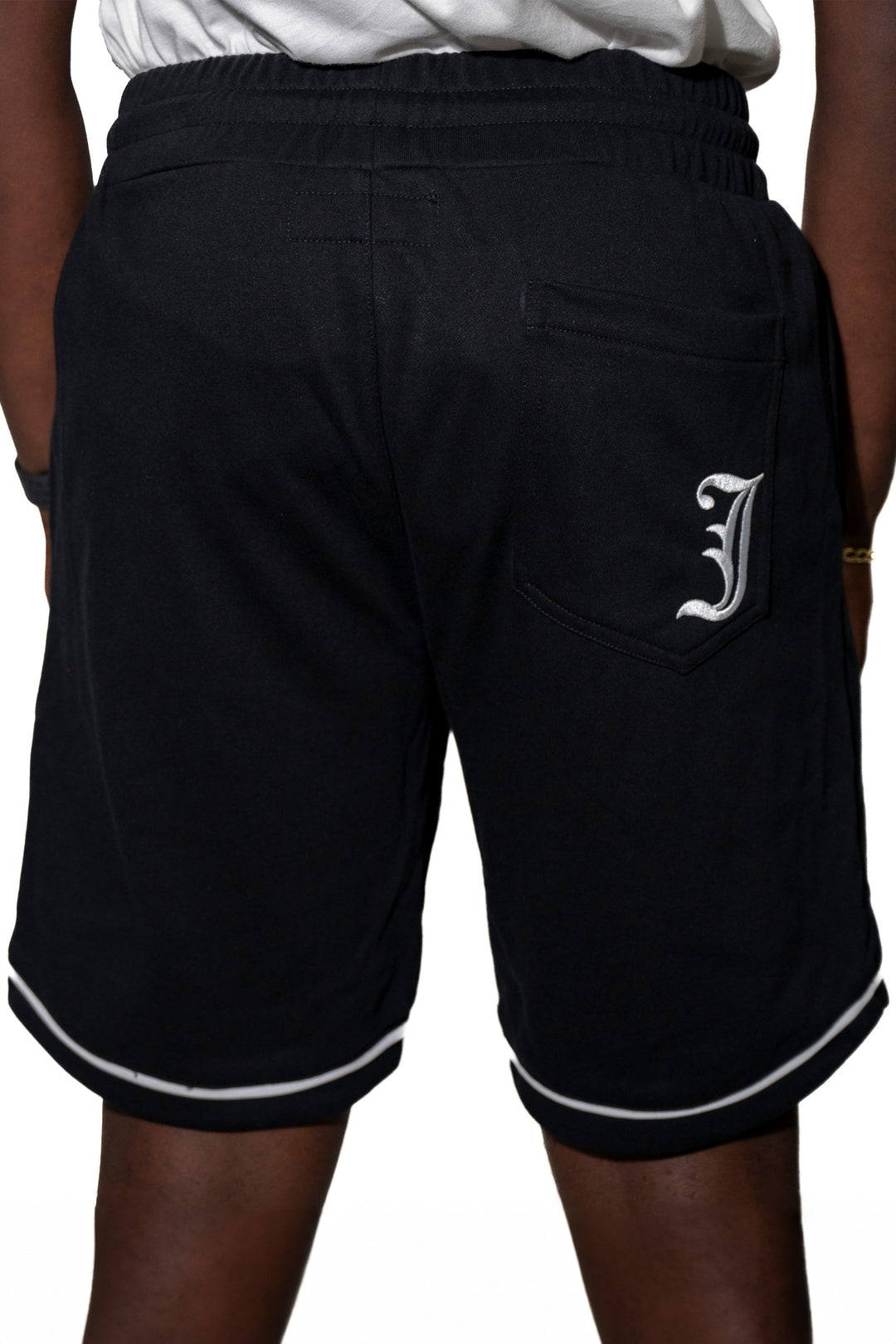 JUREN BLOCKING LTR BLACK SHORTS