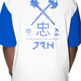 JUREN LOYALTY OVER EVERYTHING WHITE ROYAL TEE