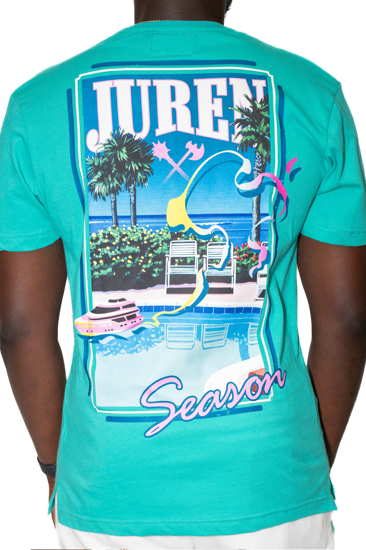 GRINDING EVERY SEASON MINT TEE