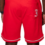 BLOCKING LTR RED SHORTS