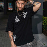 Don't Trust Words Black Tee