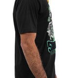 STRONGER TOGETHER EMBROIDERED TEE BLACK