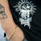 Don't Trust Words Black Tee
