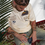 CHIP AT THE MOUNTAIN VINTAGE CREAM TEE