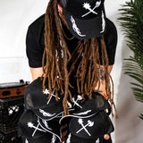 JUREN BLOCKING LTR BLACK TRUCKER
