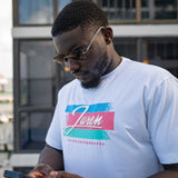 KEEP IT BRIEF WHITE TEE