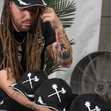 JUREN BLOCKING LTR BLACK TRUCKER