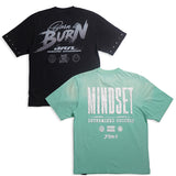Born to Burn Washed Black Shirt and Juren Mindset Mint Shirt Combo