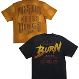 Pressure Makes Kings Brown Shirt and Born to Burn Black Shirt Combo