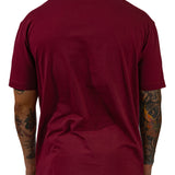 Stay Focused King Burgundy Tee