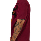 Stay Focused King Burgundy Tee