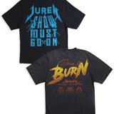 Show Must Go On Black Shirt and Born to Burn Black Shirt Combo
