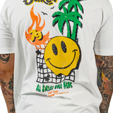 All Smiles Over Here White Tee
