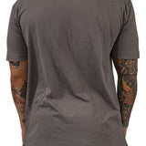 ALPHA WOLF CHENILLE GREY TEE