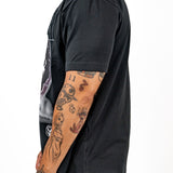 ALPHA WOLF CHENILLE BLACK TEE