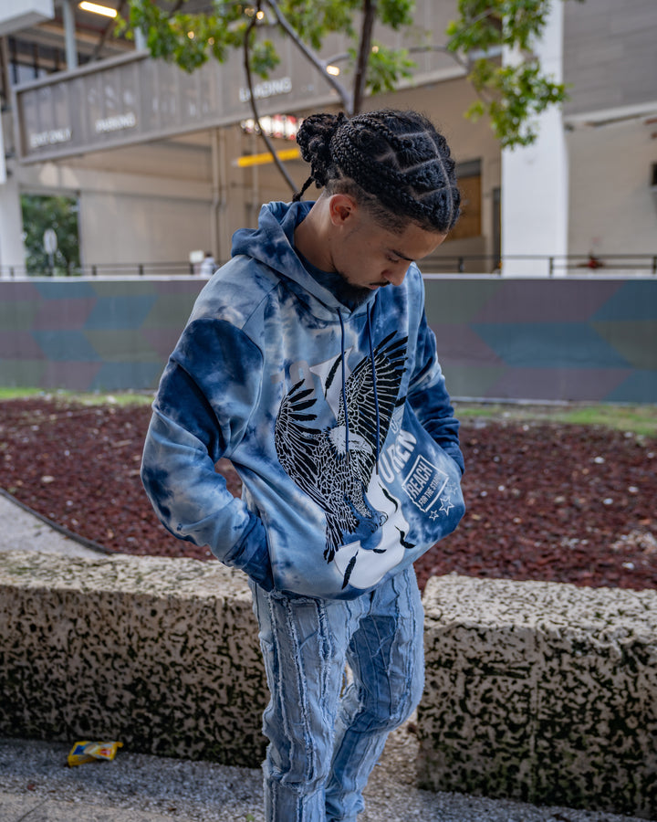 Reach For the Stars Navy Hoodie