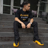 Grinding All My Life Embroidered Tee