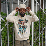 Warrior Tribe Natural Hoodie
