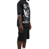 Risk It All Black Shirt