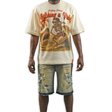Catching A Vibe Cream Shirt