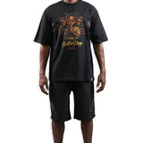 Praying For Better Days Shirt, Black Deni Shorts and Trucker Hat Combo