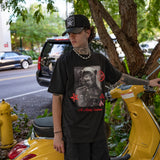 No Monkey Business Black Tee